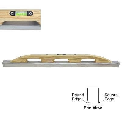 Buckaroo and Buckeye Straightedges for Accurate Concrete Leveling and Smooth Finishes