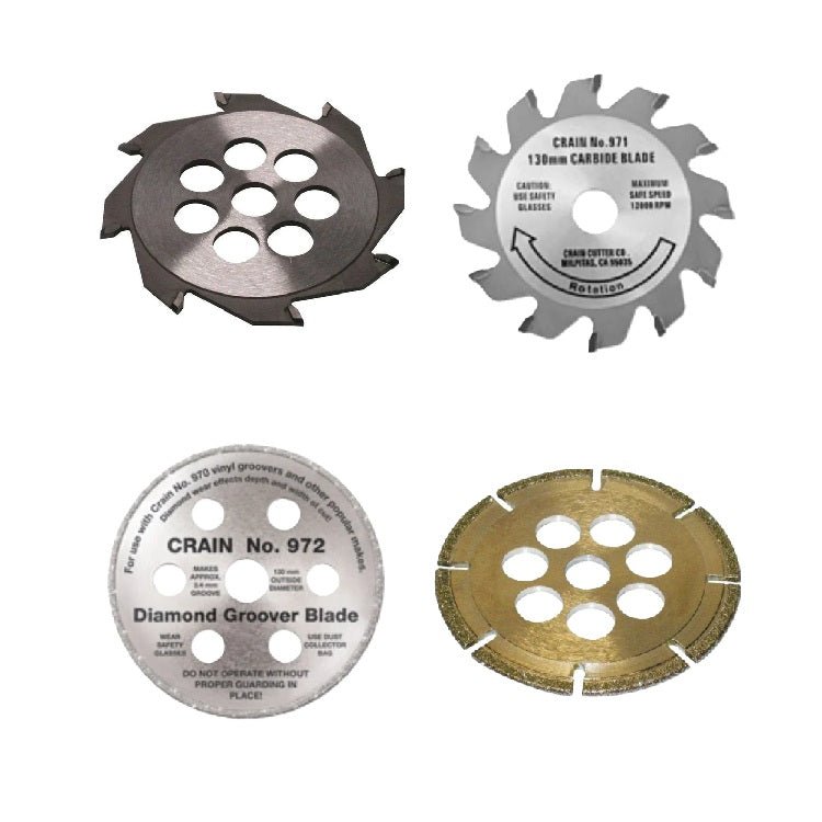 Electric Vinyl Groover Blades