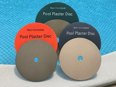 Non-Corrosive Pool Plaster Discs with Diamond Pads for Smoothing Swimming Pool Surfaces