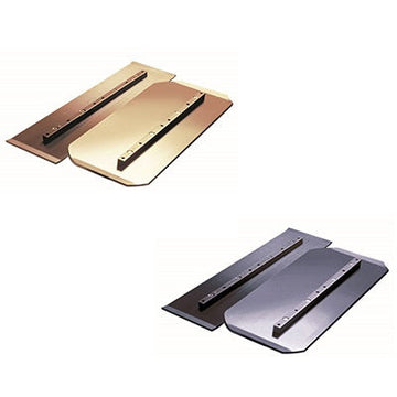 Ride-On Power Trowel Combination, Finish, and Float Blades for Smooth Concrete Surfaces