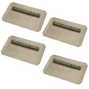 Goldblatt 28" Power Trowel Combination Blade – 6" x 10" 4PK