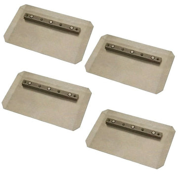 Goldblatt 28" Power Trowel Combination Blade – 6" x 10" 4PK