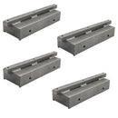 36" Power Trowel Stone Holder Attachment with Stones – 4 Pack