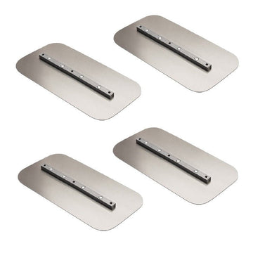 36" Power Trowel Combination Blades – 8" x 14" Round Corner 4PK