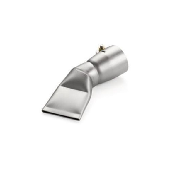 40mm 60 degree stainless steel wide slot nozzle for Leister TRIAC