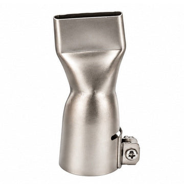 40mm (1-1/2") 15° Stainless Steel Wide Slot Nozzle for Leister TRIAC ST/AT R