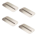 44" Husqvarna/Superior Power Trowel Finish Blades – 8" x 16" Round End 4PK