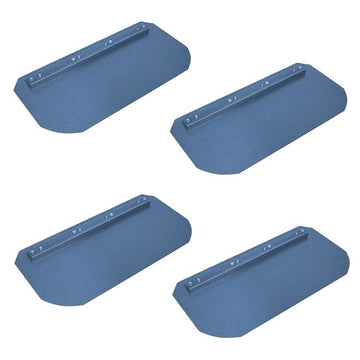 Superior / Husqvarna 44" Power Trowel Combination Blade – 8" x 16" Blue 4PK
