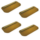 Superior / Husqvarna 44" Power Trowel Combination Blade – 8" x 16" Gold 4PK
