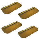 Superior / Husqvarna 48" Power Trowel Combination Blade – 8" x 18" Gold 4PK