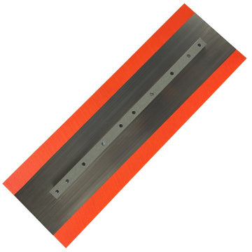 Orange Thunder steel-backed poly finish blade 6 x 18 for 46 to 48 inch power trowels