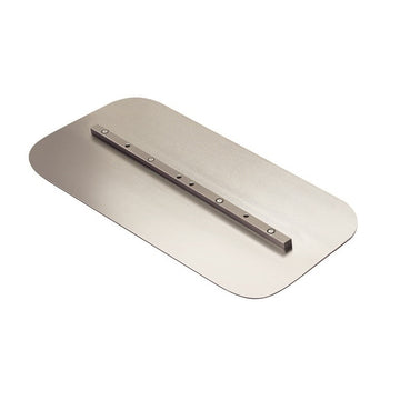 8" x 14" Combination 36" Flat Round Corner Power Trowel Blade