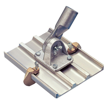 Magnesium Jumbo Paver’s Groover – 8" x 8", 1" Bit, Threaded Handle Socket (CC858)