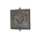 Walking Airplane Groovers 8" x 8" Square End  3/4" Double Bit with EZY-Tilt® II Bracket-2