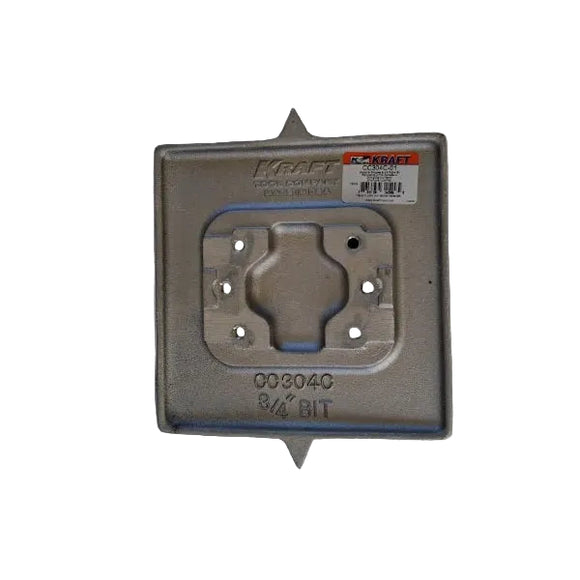 Walking Airplane Groovers 8" x 8" Square End  3/4" Double Bit with EZY-Tilt® II Bracket