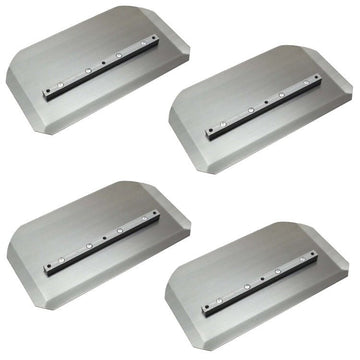 Allen & Bartell 30" Power Trowel Combination Blade – 6" x 10-1/2" 4PK