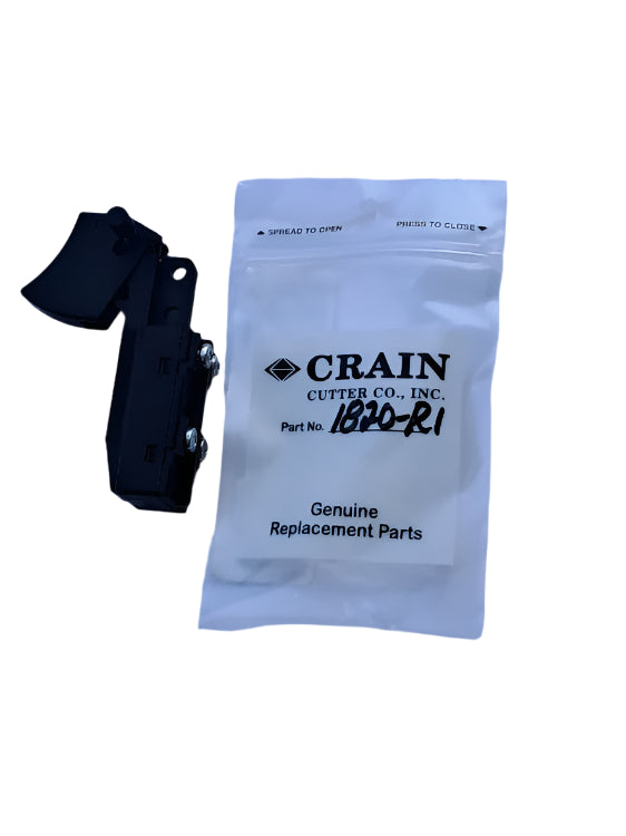 Crain 820 825 and 835 Undercut Saw Replacement On-Off Trigger Switch