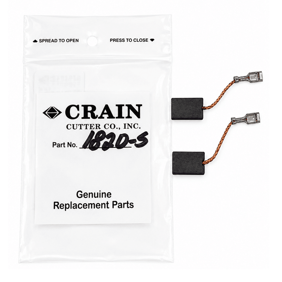 Crain 825 and 820 Undercut Saws Replacement Brush Set
