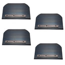 Superior / Husqvarna Power Trowel Combination Blades 8" x 12.5" Blue Steel 4-Pack