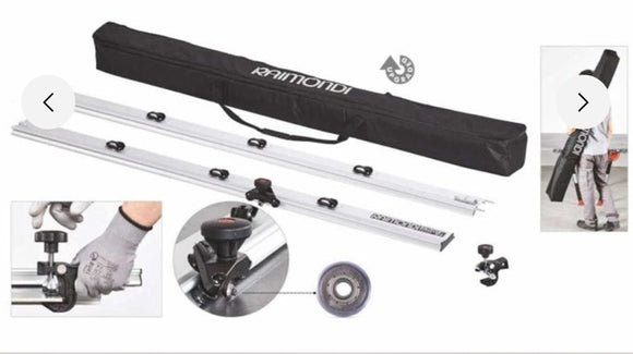 Raimondi Raizor MTC2X 2-Rail Tile Cutter Dual Guide System – Compact Large Format