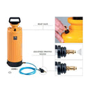 Raizor Water Feed System by Raimondi features a Relief Valve and Adjustable Spray Nozzle