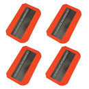 36" Power Trowel Combination Blade – 8 x 14 Orange Thunder Steel-Backed Poly 4PK