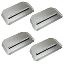 36" Power Trowel Combination Blades, 8" x 14" 4-Pack