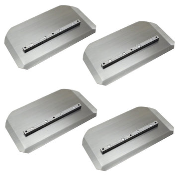 36" Power Trowel Combination Blades, 8" x 14" 4-Pack