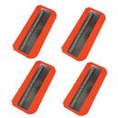 46-48" Power Trowel Combination Blade – 8 x 18 Orange Thunder Steel-Backed Poly 4PK