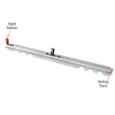 Straight Arrow Concrete Groover Serrated with Movable Site Marker