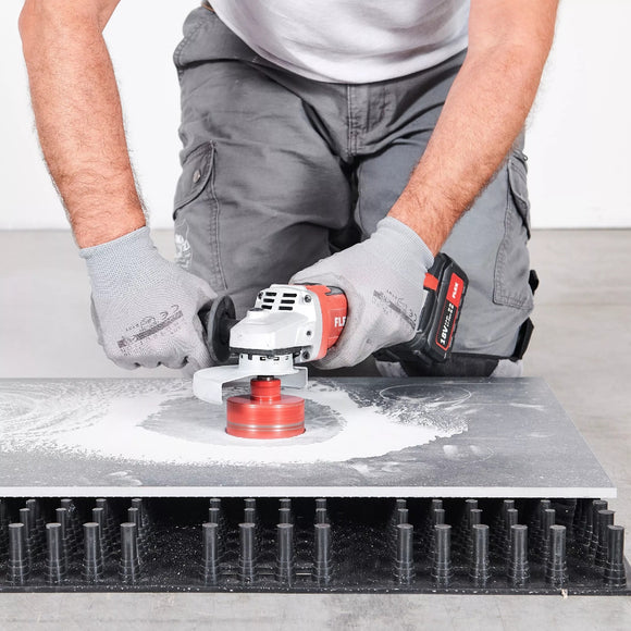 Raimondi Tiler UP Support Working Pad for Large Format Tile Cutting Round Holes