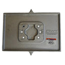 Walking Airplane Groover – 12" x 8" Square End, 3/4" Double Bit (No Bracket)