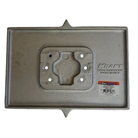 Walking Airplane Groover – 12" x 8" Square End, 3/4" Double Bit (No Bracket)