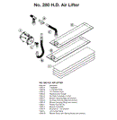Crain 1280-E Air Lifter Plate Complete (Only 1)-2