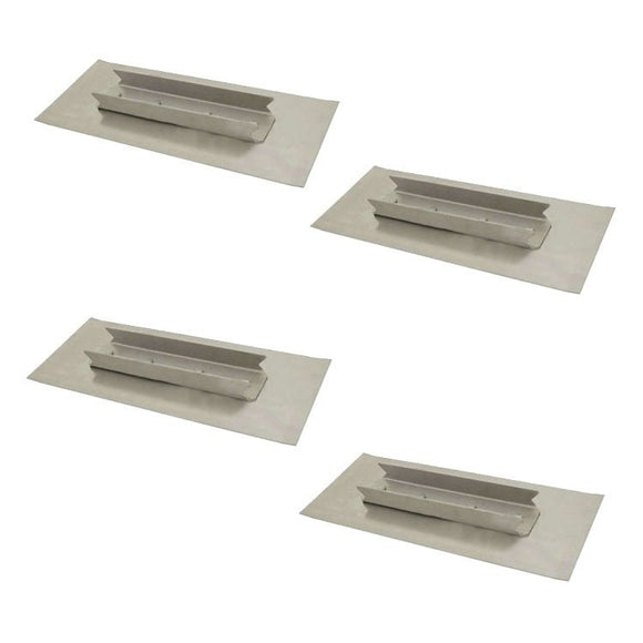 Edco 44-48" Power Trowel Finish Blade – 6" x 18" 4PK