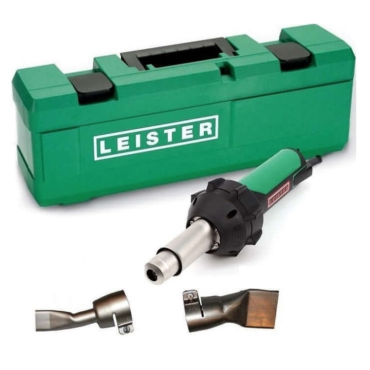 Leister Triac ST Hot Air Welder w/ 3/4" & 1-1/2" Nozzle and Case
