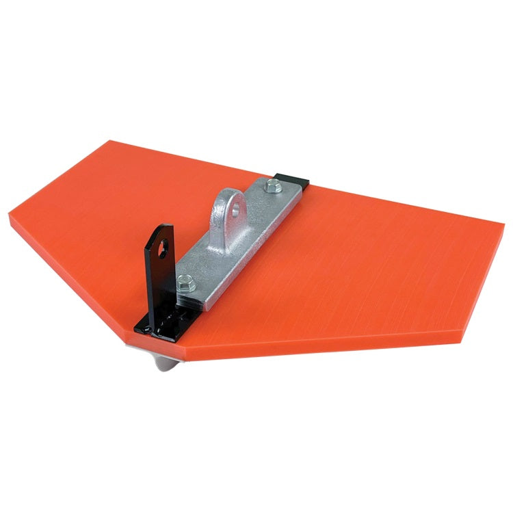 8"x 12" 1-1/2"D 1/4"R Orange Thunder® with KO-20™ Technology Angle Groover