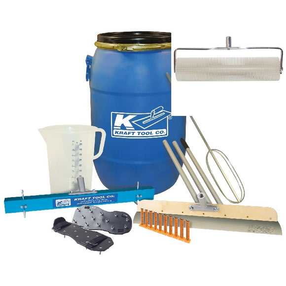 Self-Leveling Tool Kit w/18" Spike Roller and Gauge Pins