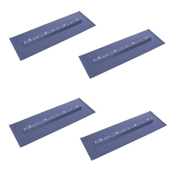 46-48" Power Trowel Finish Blade – 6" x 18" Blue 4PK
