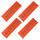 Orange Thunder 46-48" Power Trowel Finish Blade – 6 x 18 4PK