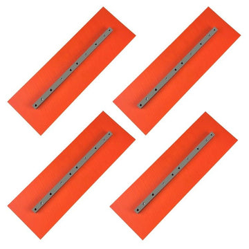 Orange Thunder 46-48" Power Trowel Finish Blade – 6 x 18 4PK