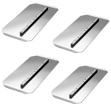 46–48" Power Trowel Combination Blades 8" x 18" 4-Pack