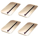 46-48" Power Trowel Combination Blade – 8" x 18" Gold 4PK
