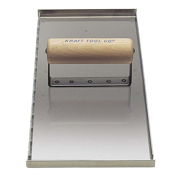 13-1/2" x 6" Safety Ramp Hand Straight Groover 3/4" Spacing with Wood Handle