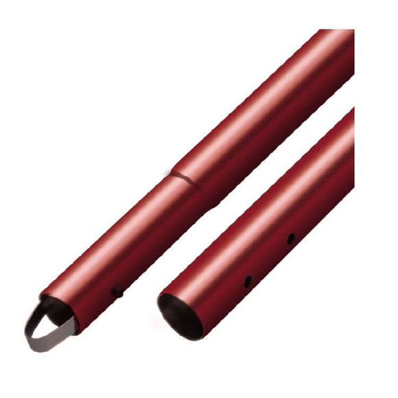 6' Anodized 1-3/4" Diameter Red (6-Pack)