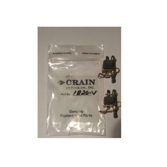 Crain 825 and 820 Undercut Saws Replacement Brush Holder Assembly & Brush Set