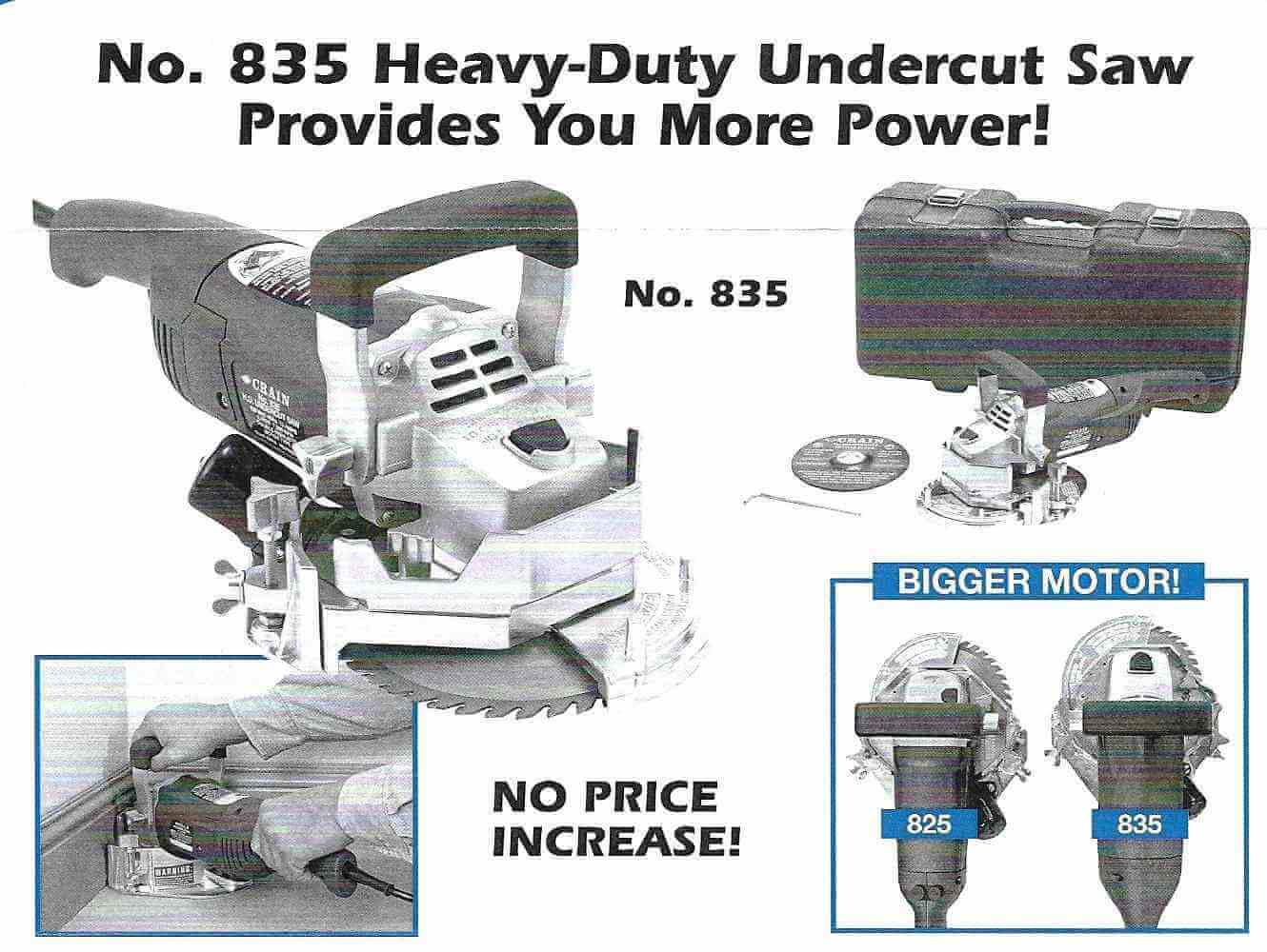 Crain 820 Electric Heavy Duty Undercut Saw | USA Pawn