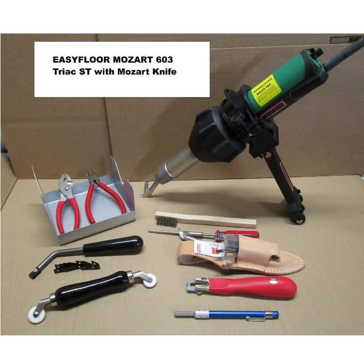 Leister Triac AT Welding Kit w/Mozart Knife and EasyFloor