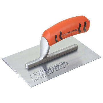 8" x 5" Carbon Steel Midget Finishing Trowel with ProForm&#174; Handle