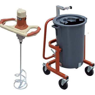 Self-Leveling Mixer With Paddle and Drill Combo